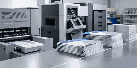 Production print finishing