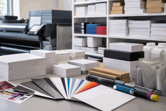 Production print media and supplies